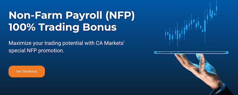 CA Markets NFP 100% Bonus